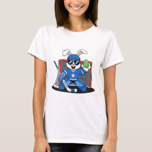 Osterhase Eishockey Torwart Männer Jungen Kinder K T-Shirt