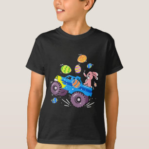 Osterhase fährt Monstertruck Süße Jungen Kinder T T-Shirt