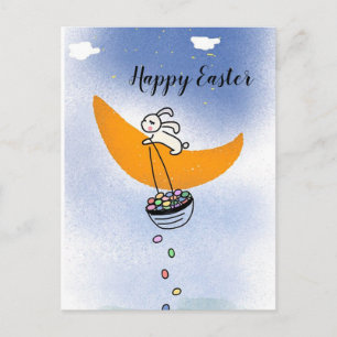 Osterhase Feiertagspostkarte