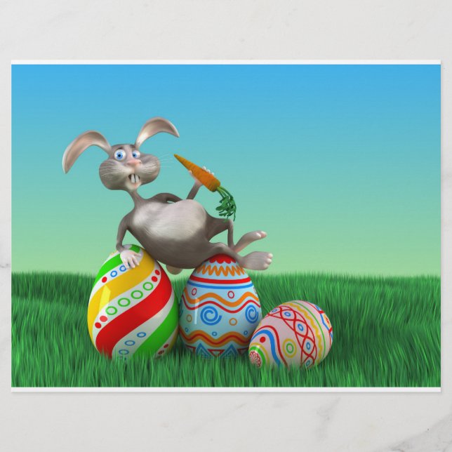 Osterhase Flyer (Vorne)