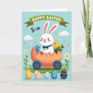 Osterhase-Freudengrußkarte Karte