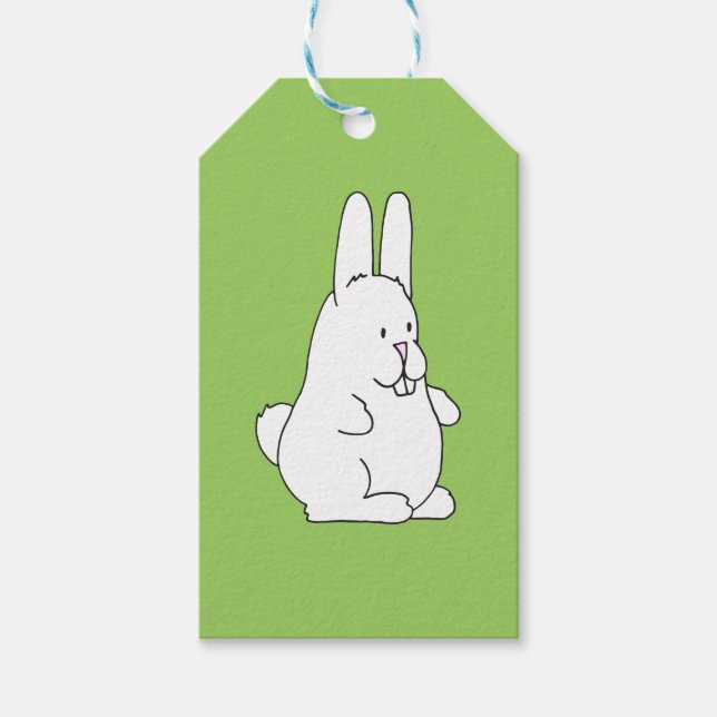 Osterhase Geschenkanhänger (Vorderseite)