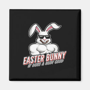 Osterhase Gymer Gymer Gymer Körper Magnet