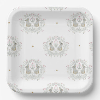 Osterhase II Pappteller