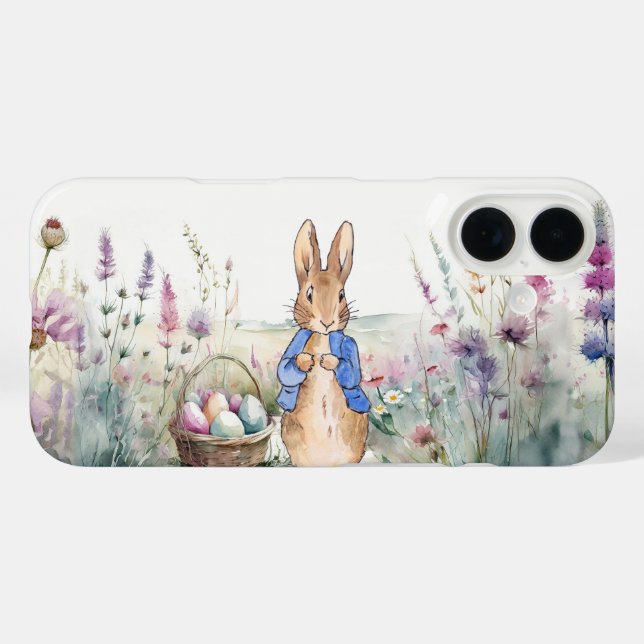 Osterhase iPhone 16 Hülle (Rückseite (Horizontal))