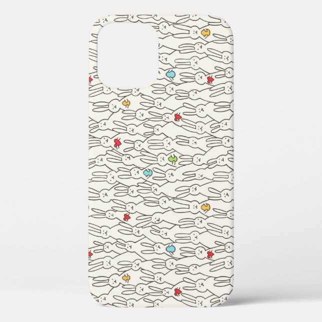 Osterhase: Joyful Seamless Fun. Case-Mate iPhone Hülle (Rückseite)