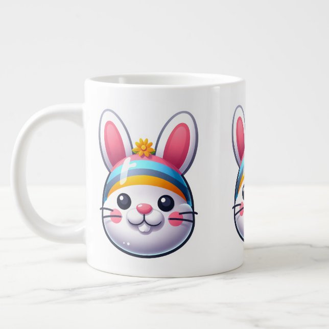 Osterhase Jumbo-Tasse (Links)