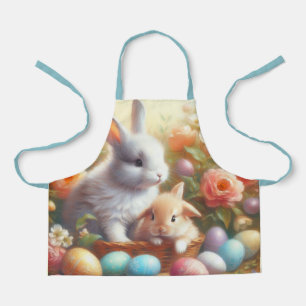 Osterhase Kaninchen Kinder Schürze