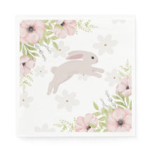 Osterhase Kaninchen Rosa Blumen