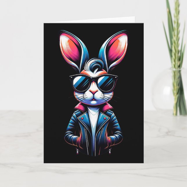Osterhase  karte (Vorderseite)