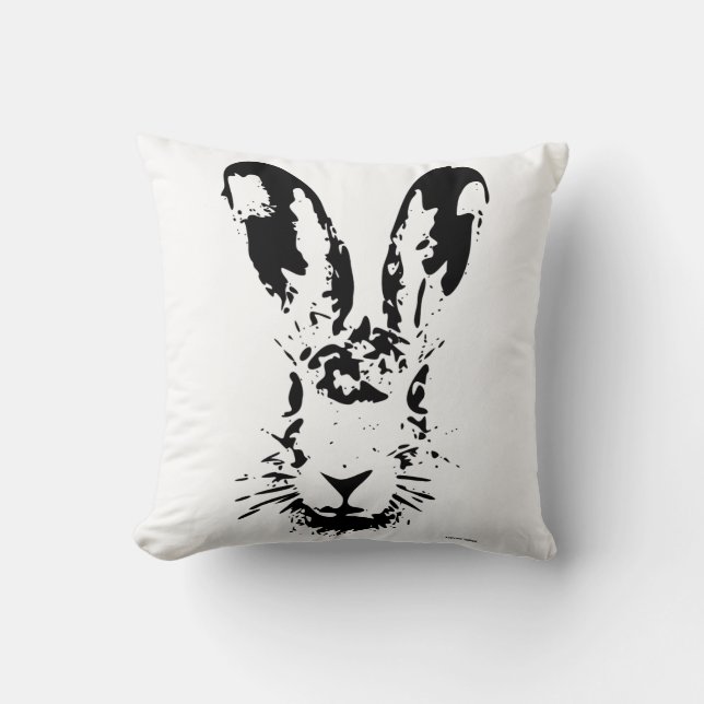 Osterhase Kissen (Vorderseite)
