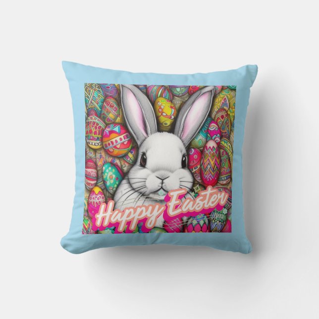 Osterhase Kissen (Vorderseite)
