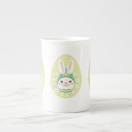 Osterhase, Knochen-China Tasse
