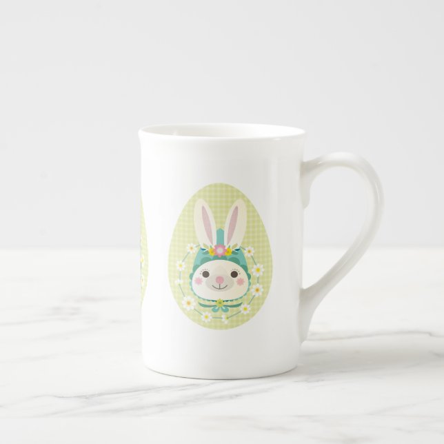Osterhase, Knochen-China Tasse (Rechts)