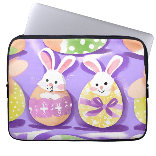 Osterhase Laptopschutzhülle (Vorderseite)