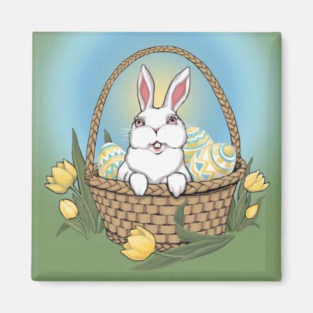 Osterhase Magnet Feierliche Ostern Gift Magnete (Vorne)