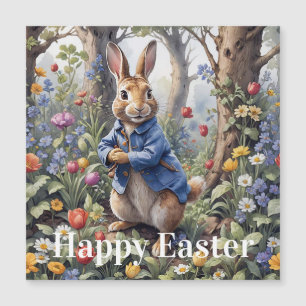 Osterhase magnetkarte
