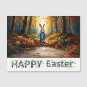 Osterhase magnetkarte