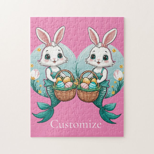 Osterhase Mermaid Thunder_Cove (Vertikal)