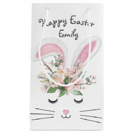 Osterhase mit Blume Kleine Geschenktüte