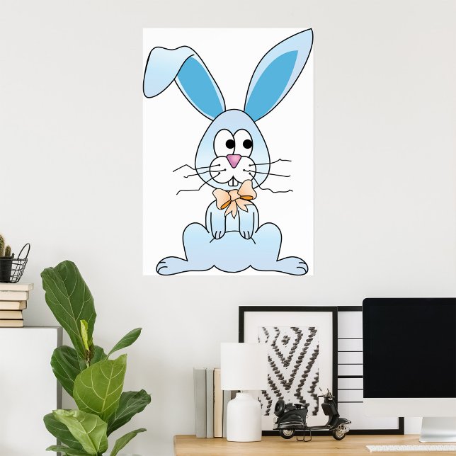 Osterhase mit Bow-Krawatte Poster (Von Creator hochgeladen)