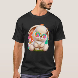Osterhase mit Brillen Niedliche Bollen Osterhase P T-Shirt