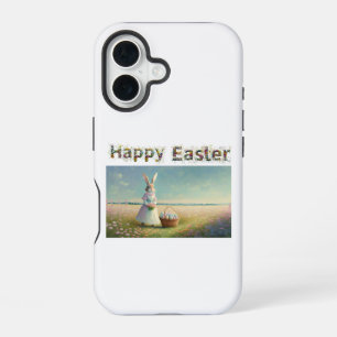 Osterhase mit Ostereiern Frohe Ostern iPhone 16 Hülle
