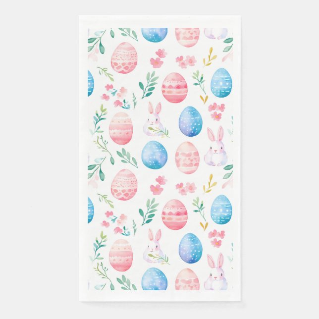Osterhase - Nahtloses Gewebe für Muster Serviette (Vorderseite)