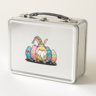 Osterhase Niedlicher Frühling Ostereier Jagen Metall Brotdose