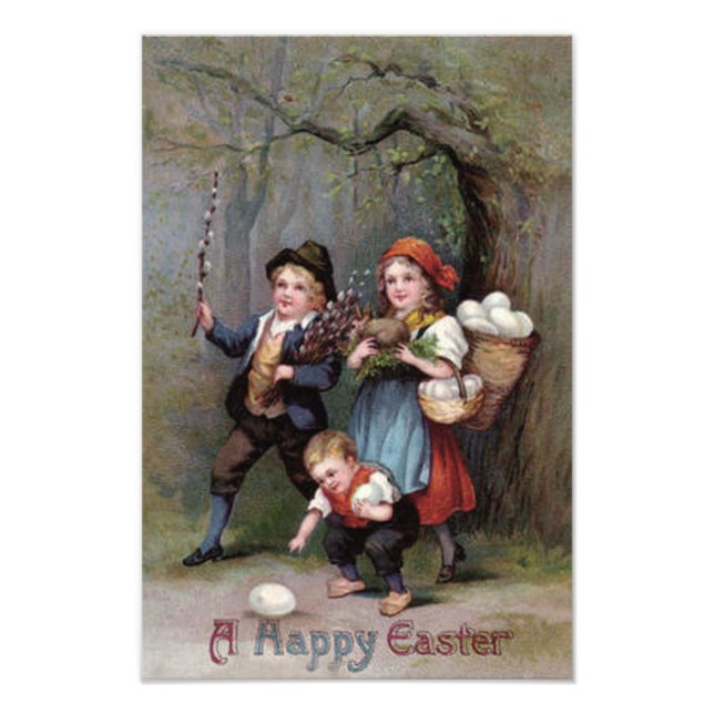 Osterhase Ostern Eggenwald Fotodruck (Vorne)