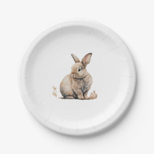 Osterhase Pappteller