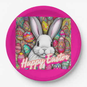 Osterhase Pappteller