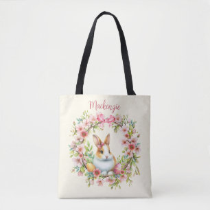 Osterhase personalisiert Aquarell Tasche