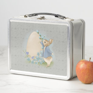 Osterhase Peter Metal Mittagspause Metall Brotdose