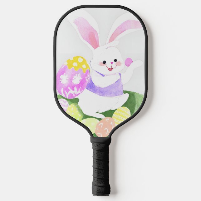 Osterhase Pickleball Schläger (Vorderseite)