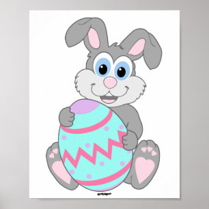 Osterhase Poster