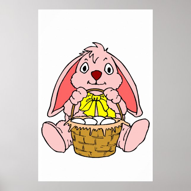 Osterhase Poster (Vorne)