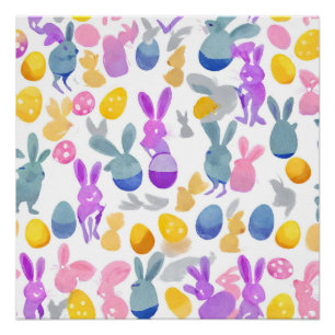 Osterhase Poster