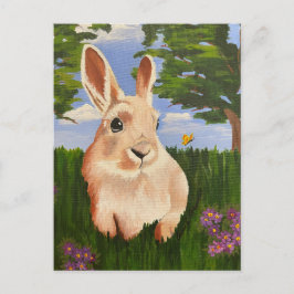 Osterhase Postkarte