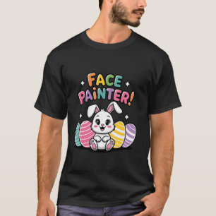 Osterhase professioneller Gesichtsmaler Gesichtsma T-Shirt