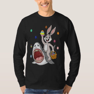 Osterhase Riesenhai Funny Boys Girls Kinder Jungen T-Shirt