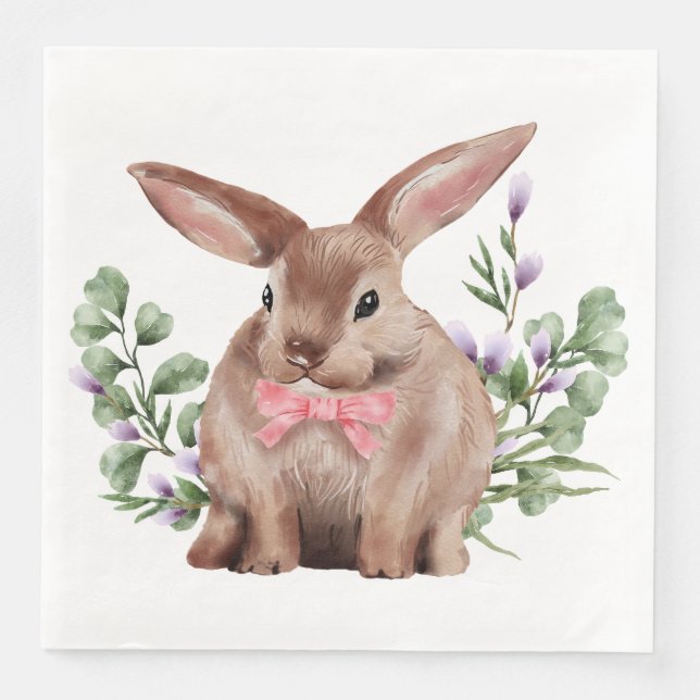 Osterhase Serviette (Vorderseite)