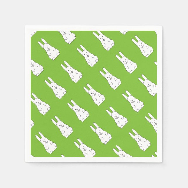 Osterhase Serviette (Vorderseite)