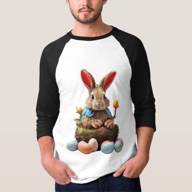 Osterhase T-Shirt (Vorderseite)