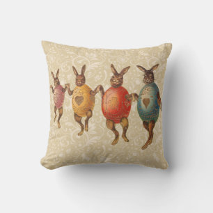 Osterhase Tanzende Eier Kissen
