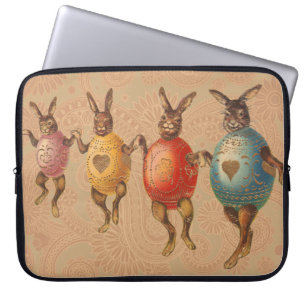 Osterhase Tanzende Eier Laptopschutzhülle