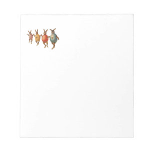 Osterhase Tanzende Eier Notizblock