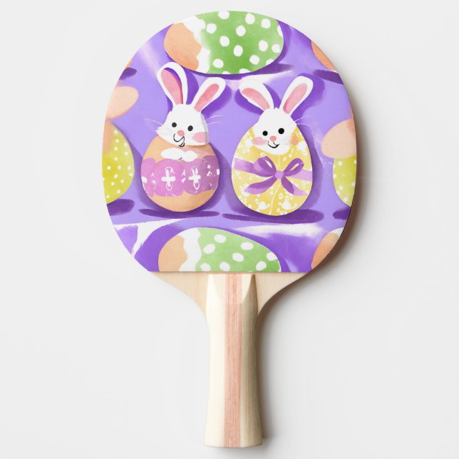 Osterhase Tischtennis Schläger (Vorderseite)