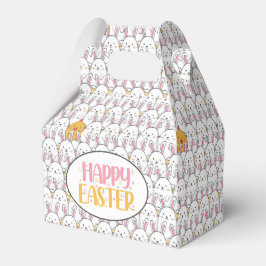 Osterhase und Baby Chicks Geschenkschachtel