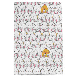 Osterhase und Baby Chicks Mittlere Geschenktüte